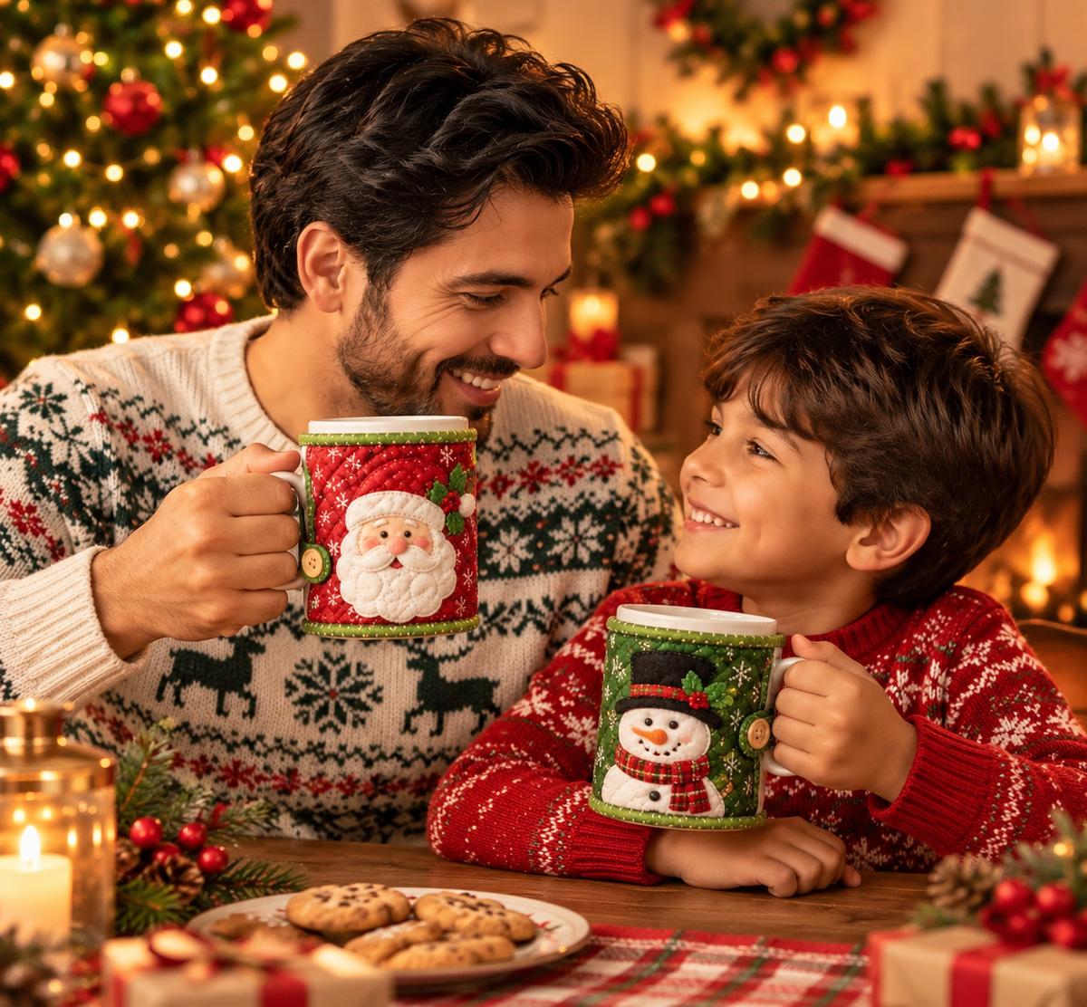 DIY Christmas Mug Cozy Sewing Kit ✨ 9 Festive Designs for Mugs