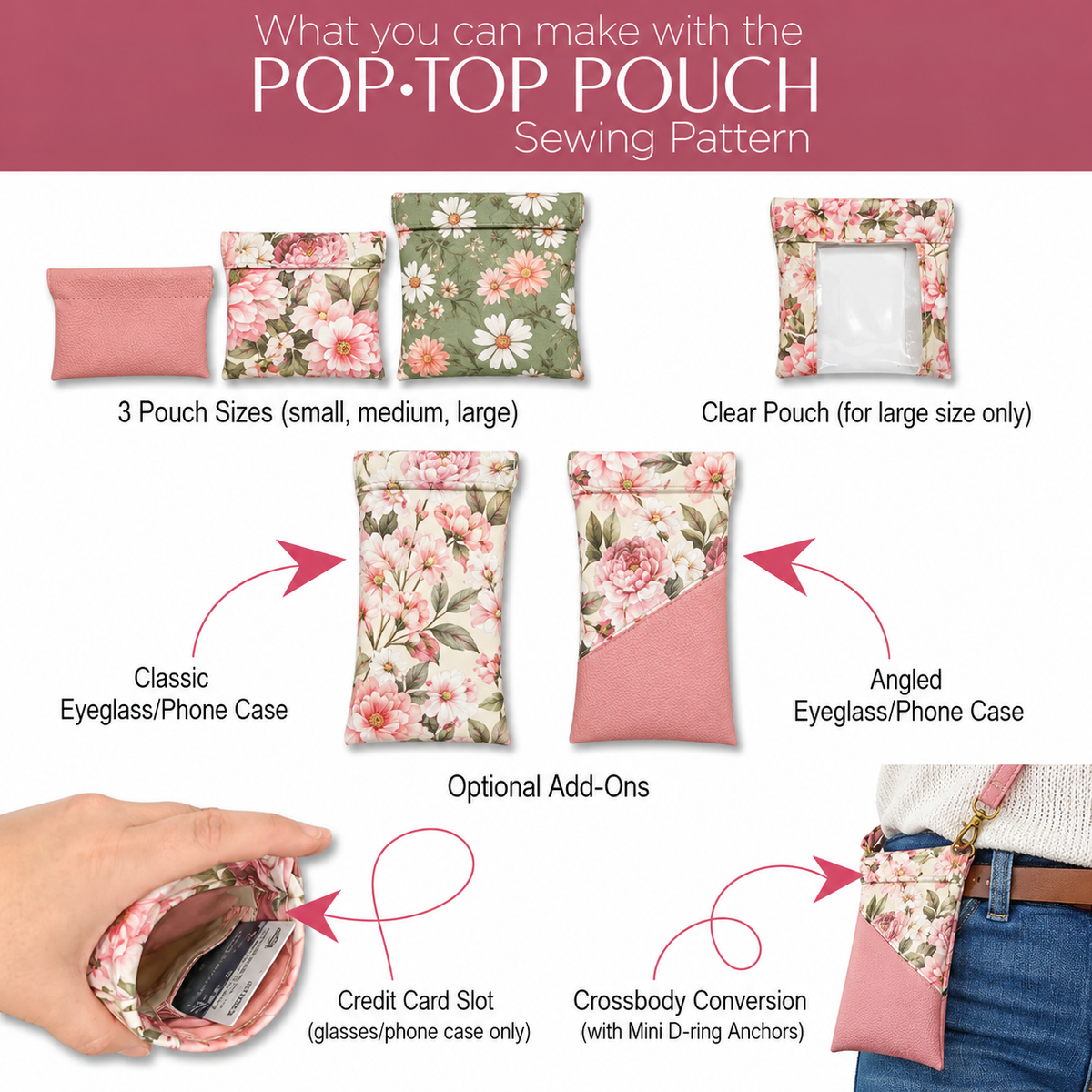 Handbag Sewing Pattern – Printable PDF